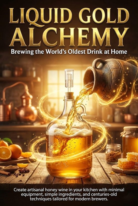Liquid Gold Alchemy: Brewing the World's Oldest Drink at Hom ... - cover