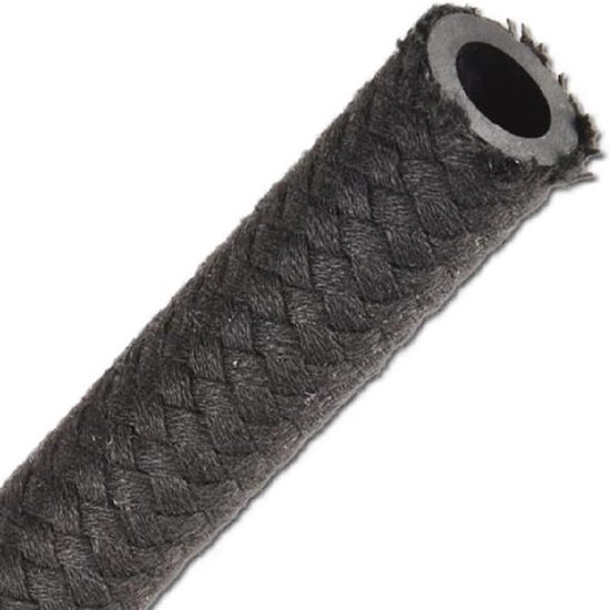 Gevlochten brandstofslang 3x7 mm - 1 meter voor benzine en