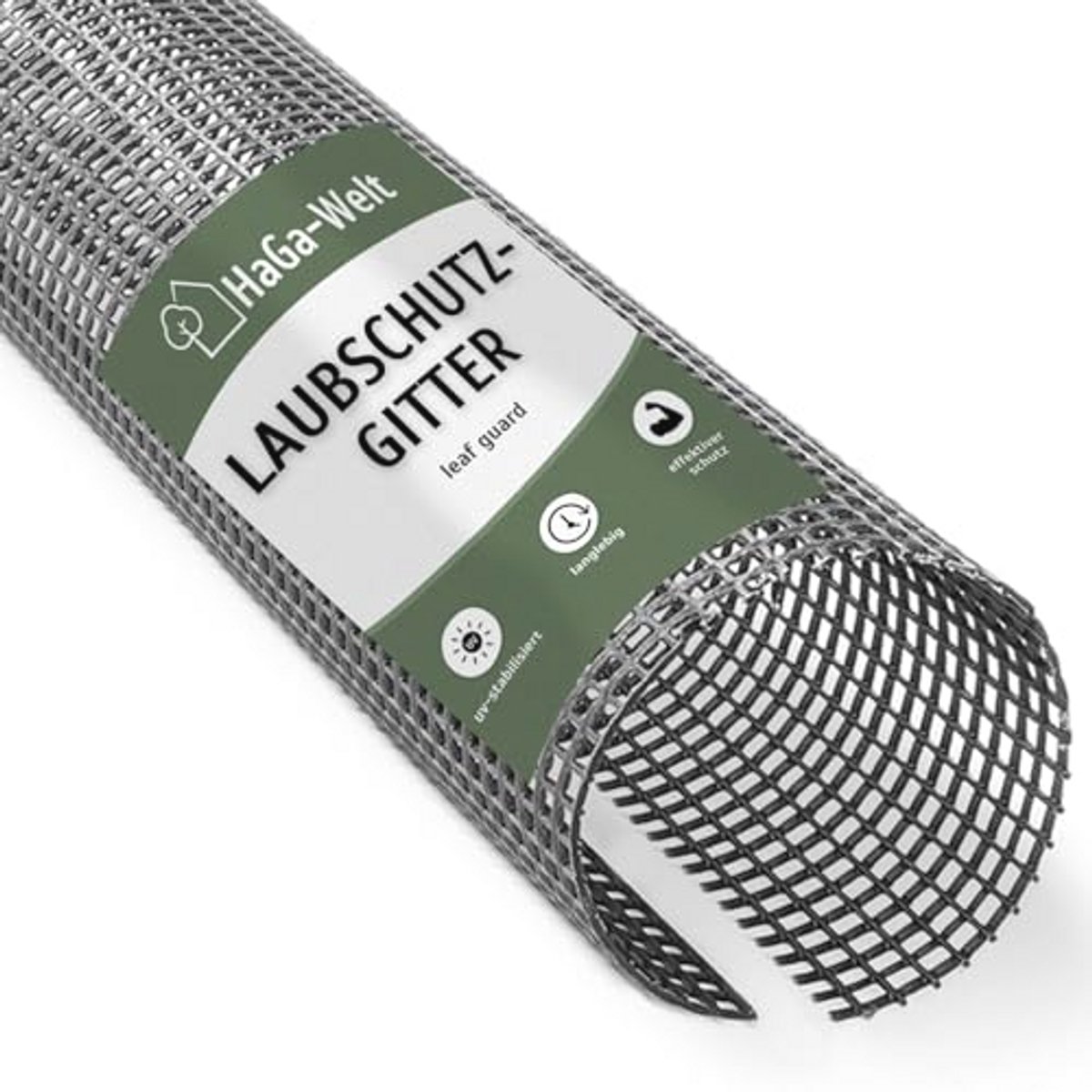 Dakgootbescherming - Bladvanger voor Dakgoten, 100 mm - 125 mm, 1 m, UV-bestendig
