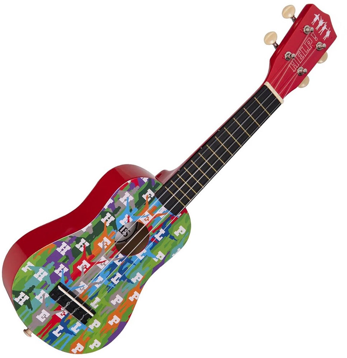 The Beatles - Help! Ukelele - Multicolours