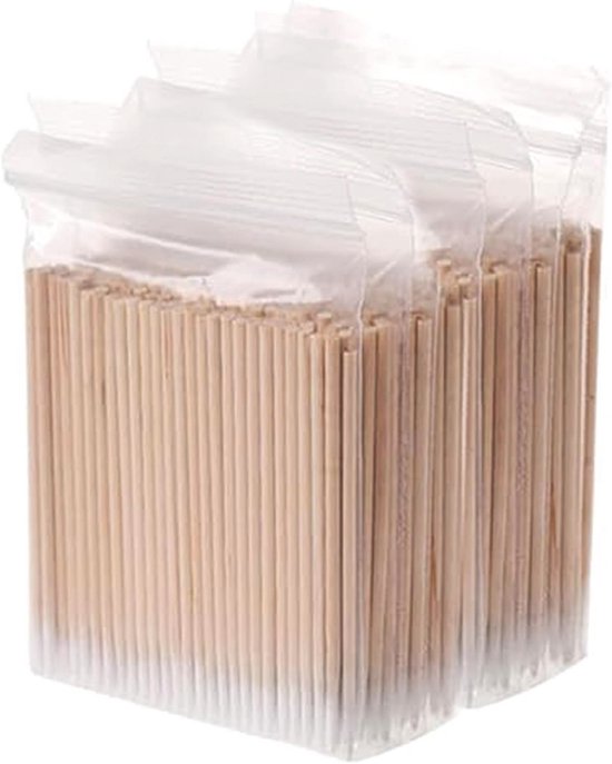 100 Stuks Schuimreinigers – Schuimrubberen Wattenstaafjes Voor Camera, Lens, Printer En Toetsenbord