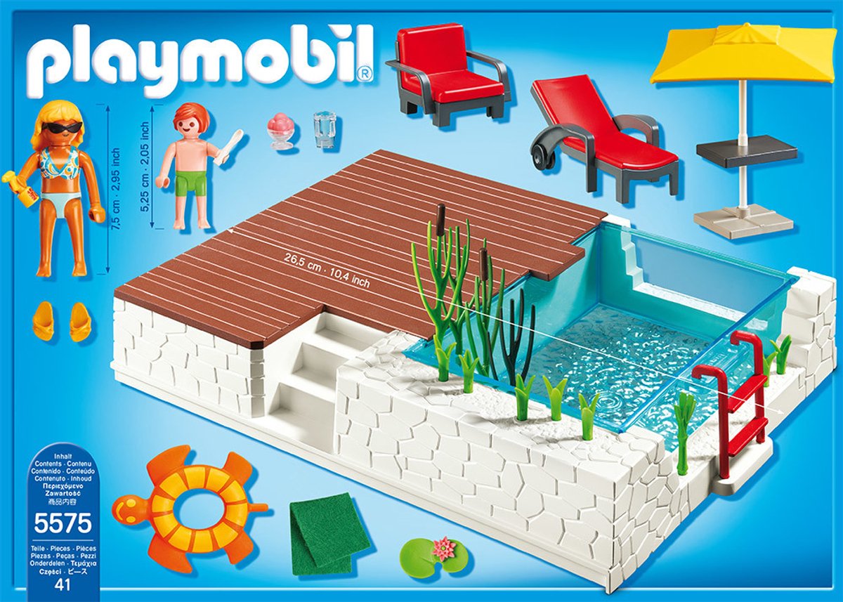 Zwembad met terras / Piscine avec terrasse — afbeelding 5
