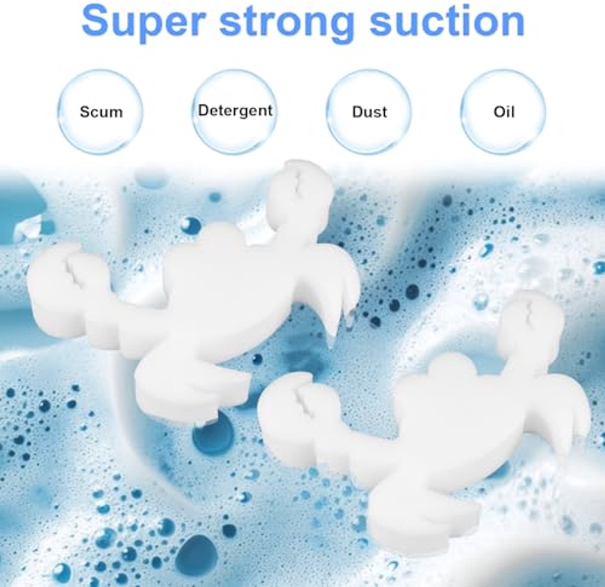 4 stuks schuimabsorberende spons voor bubbelbaden, - afbeelding 2