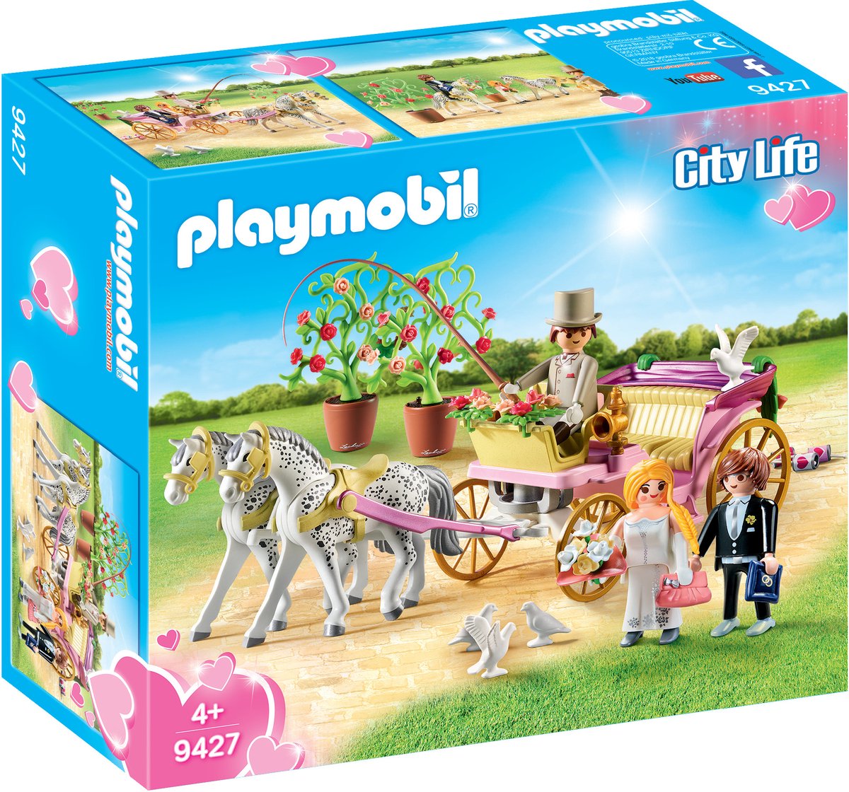 PLAYMOBIL Huwelijkskoets - 9427
