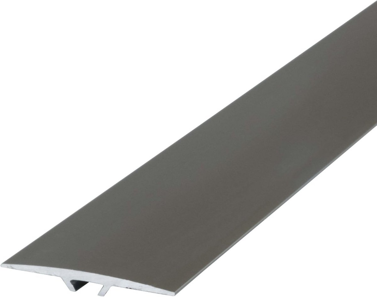 Overgangsprofiel vlak 90cm zelfklevend van geanodiseerd aluminium