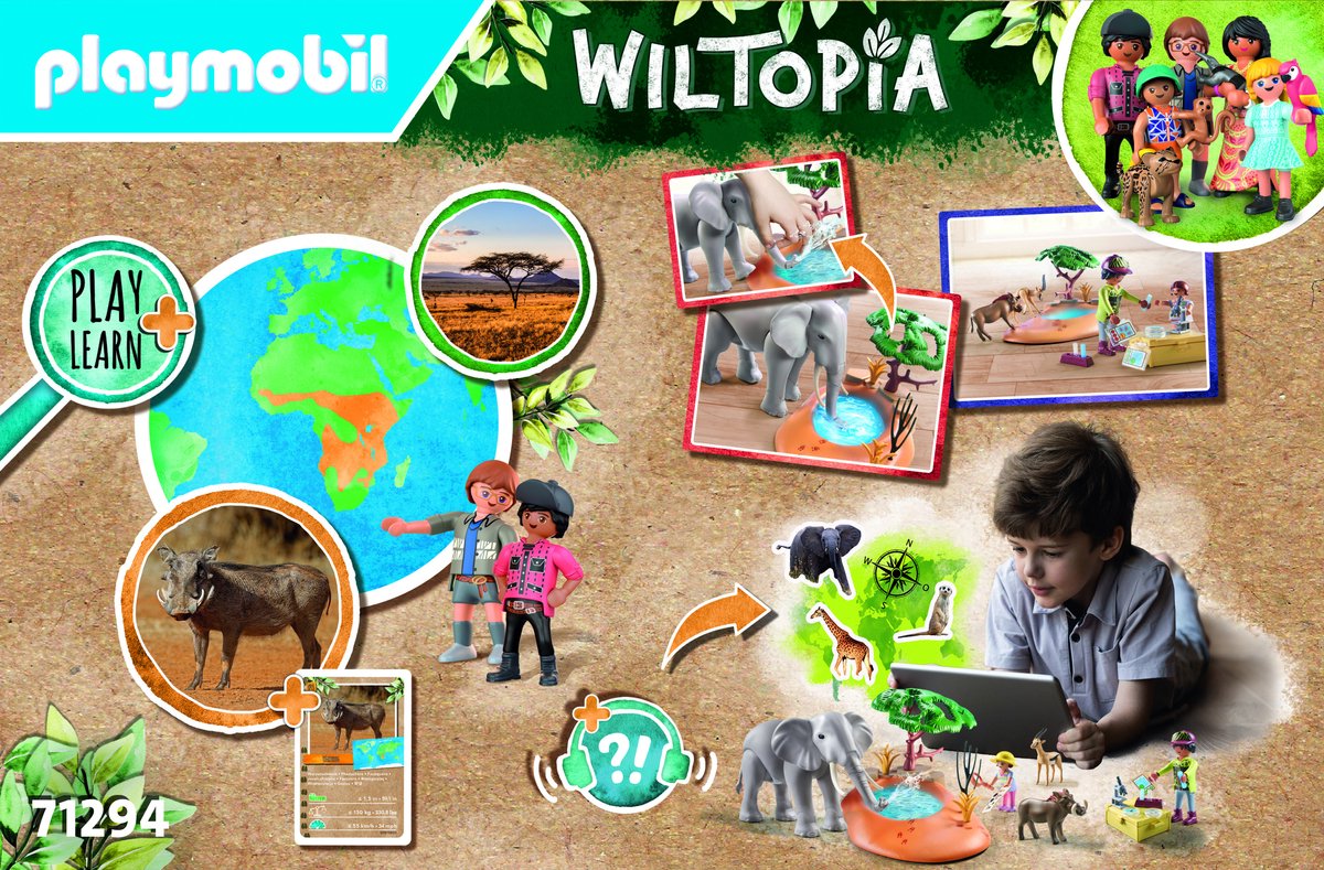 PLAYMOBIL Wiltopia - Een reis naar de waterpoel - 71294 — afbeelding 12