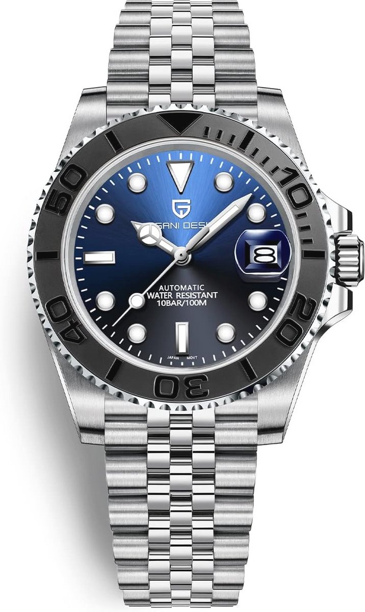 Elegante Heren Automatische Horloge 40 MM Met NH35 Mechanisch Uurwerk En Waterbestendigheid Tot 100M
