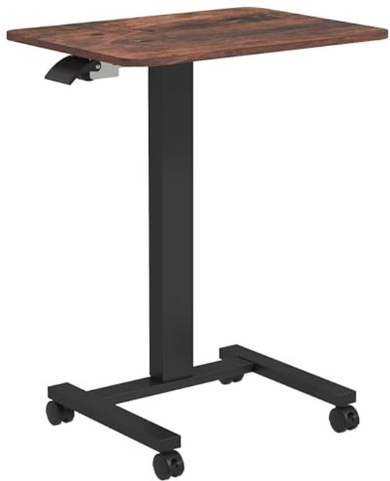 COSTWAY Sta Bureau, In Hoogte Verstelbaar, Mobiele Computertafel Met Wielen Kantelbaar Tafelblad En 2 Haken State Zittafel Laptoptafel Voor Thuis Kantoor Natuur 1723008097 COSTWAY Sta Bureau, In Hoogte Verstelbaar, Mobiele Computertafel Met Wielen Kantelbaar Tafelblad En 2 Haken State Zittafel Laptoptafel Voor Thuis Kantoor Natuur 1723008097