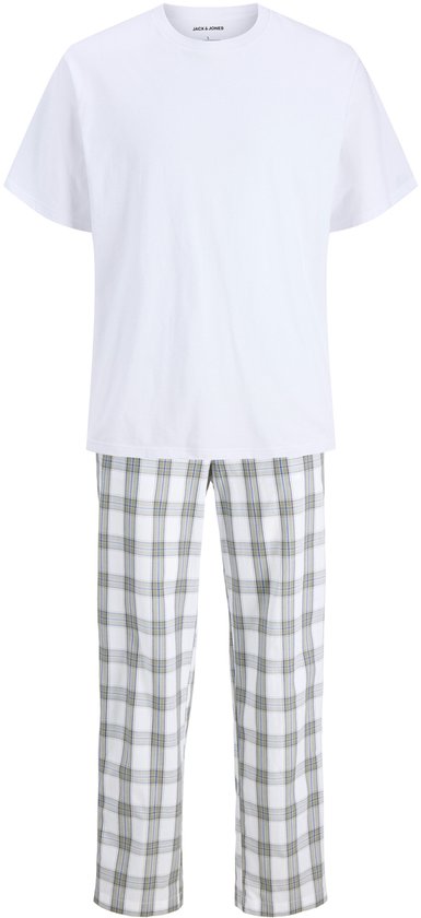 JACK & JONES - COFFRET CADEAU T-SHIRT JACLUCA SS ET PANTALON TISSÉ - Ensemble pyjama homme - Taille L