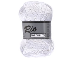 Lammy yarns Rio. No: 005 Haak of Brei garen-Katoen-1 Bol