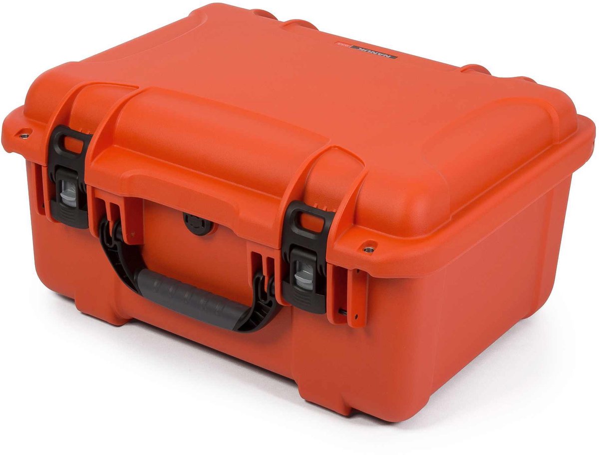 Nanuk 933 Case with padded divider - Orange - Waterdichte koffer