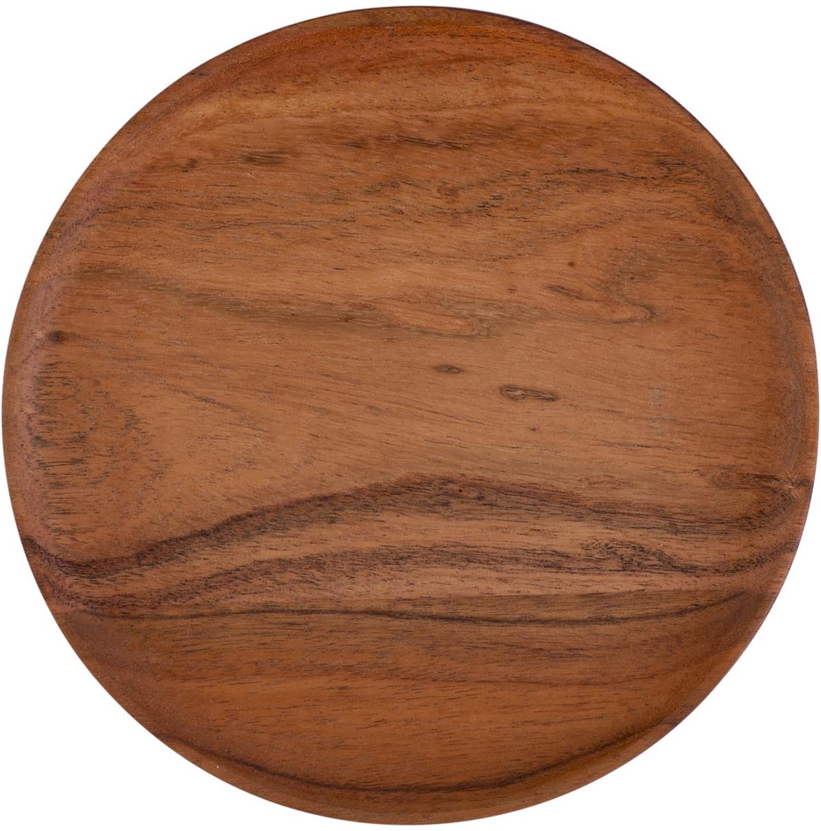 Pure Acacia Wood Houten Onderbord rond 20x1.5 cm