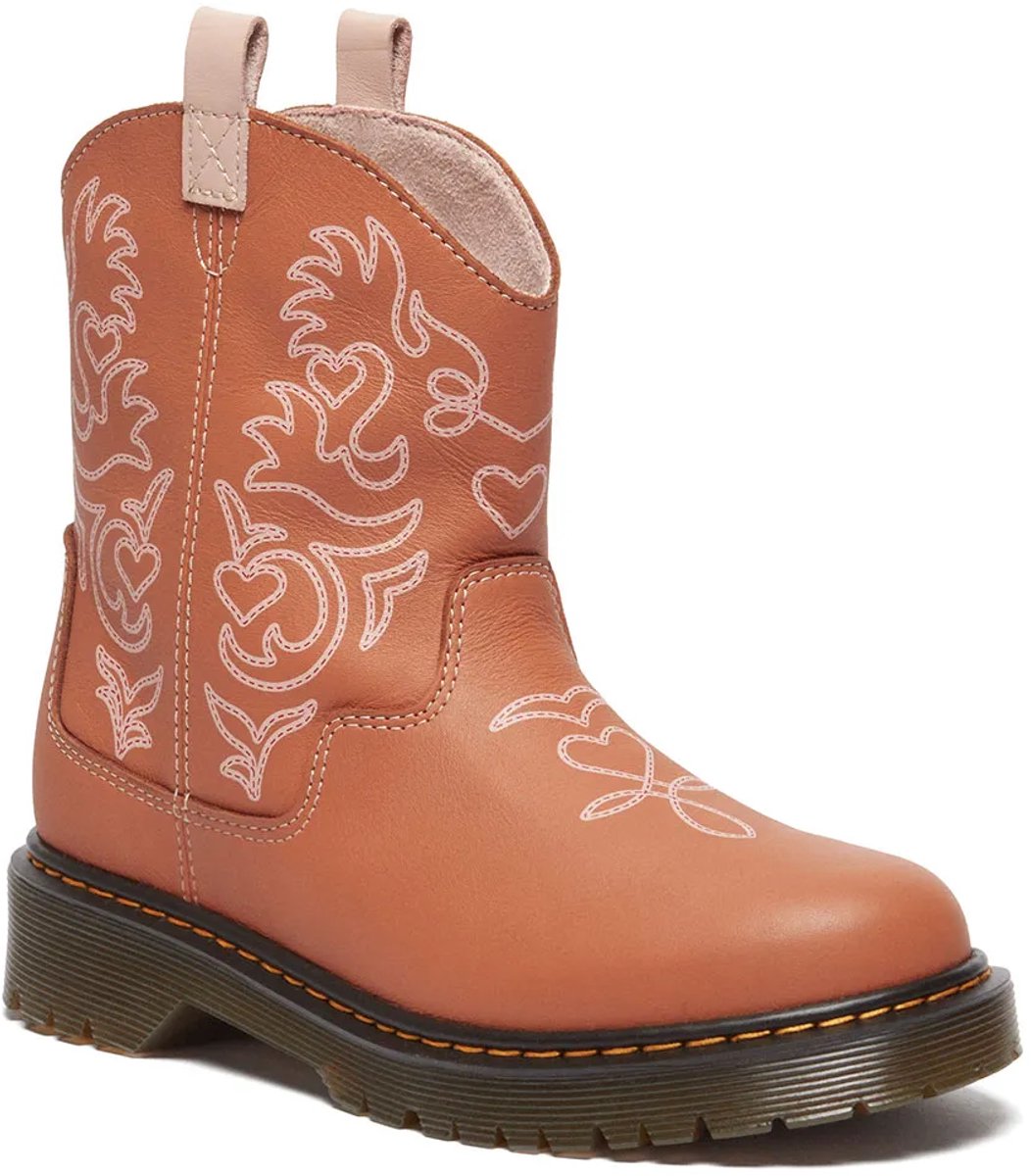 Dr Martens Strixton Y Classic Nappa Jeugdlaarzen Meisjes Dark Tang