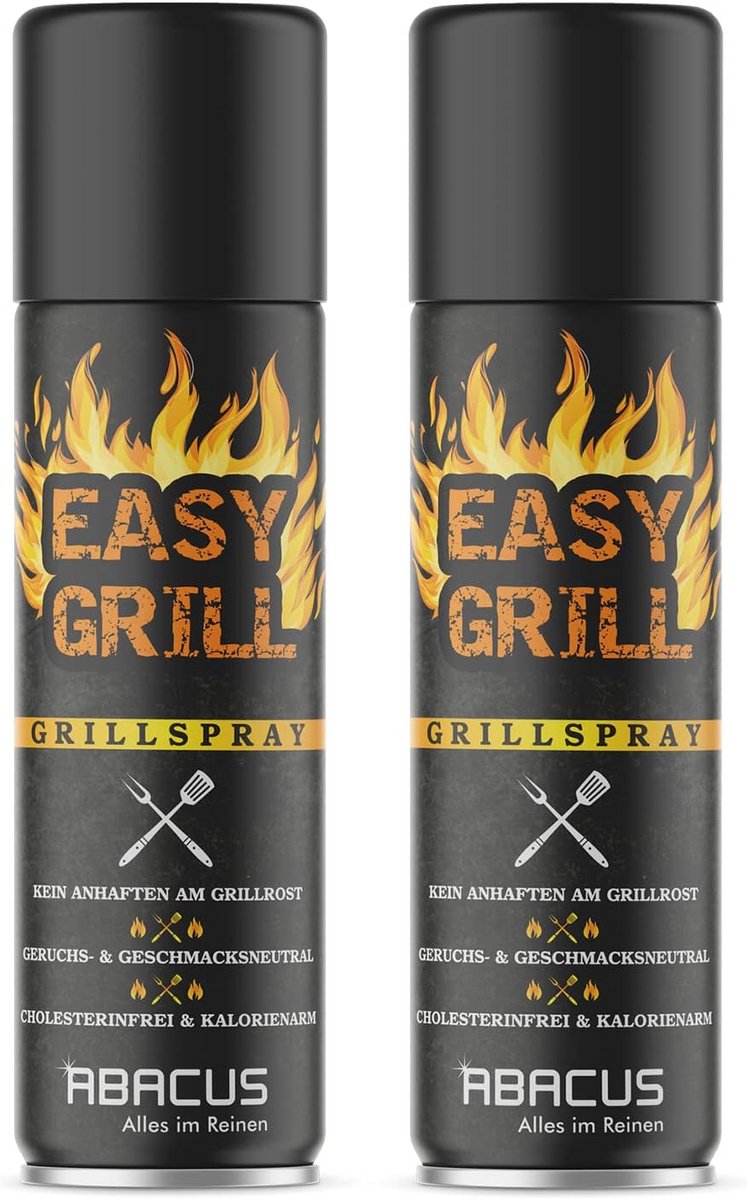 Grillspray 2 x 200 ml - Anti-aanbakspray voor Grill en Barbecue