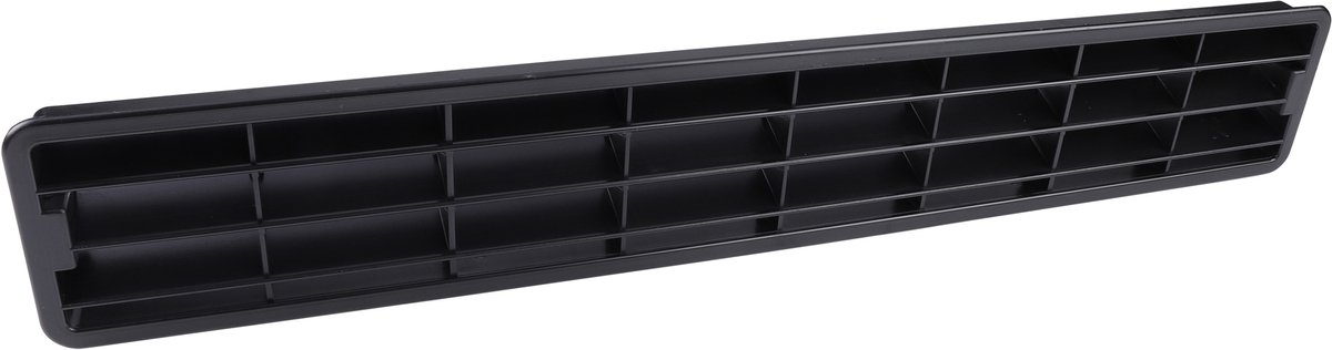 Starx plintrooster - 458 x 75 mm - kunststof - zwart