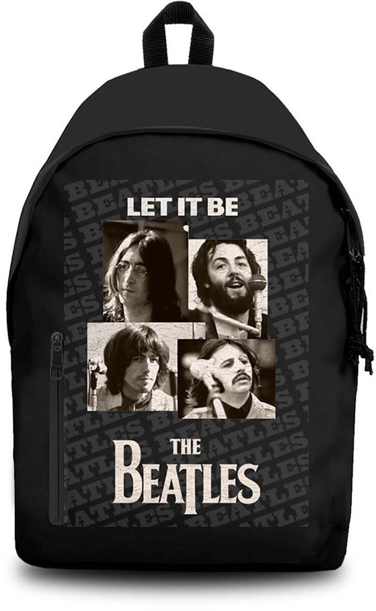Rocksax The Beatles - Let It Be Rugtas - Zwart