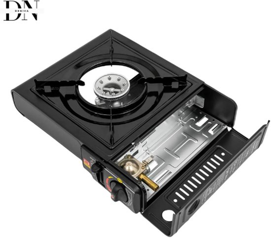 Deniva - Camping Nood Kookset - Noodpakket Voor Thuis - Camping Gasfornuis - Noodpakket Overheid - Noodpakket Oorlog - 2500 W — afbeelding 3