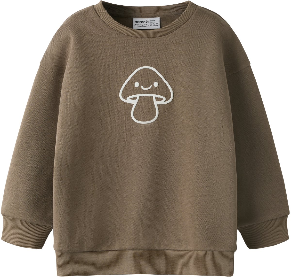 NAME IT - NMNRILEY LS RLX SWEAT BRU NOOS - Unisex - Sweaters