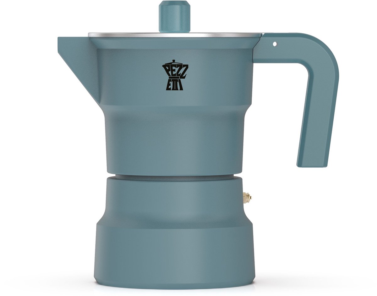 Italiaans koffiezetapparaat - PEZZETTI - SOLIDEXPRESS - Aluminium - 6 kopjes - Groen
