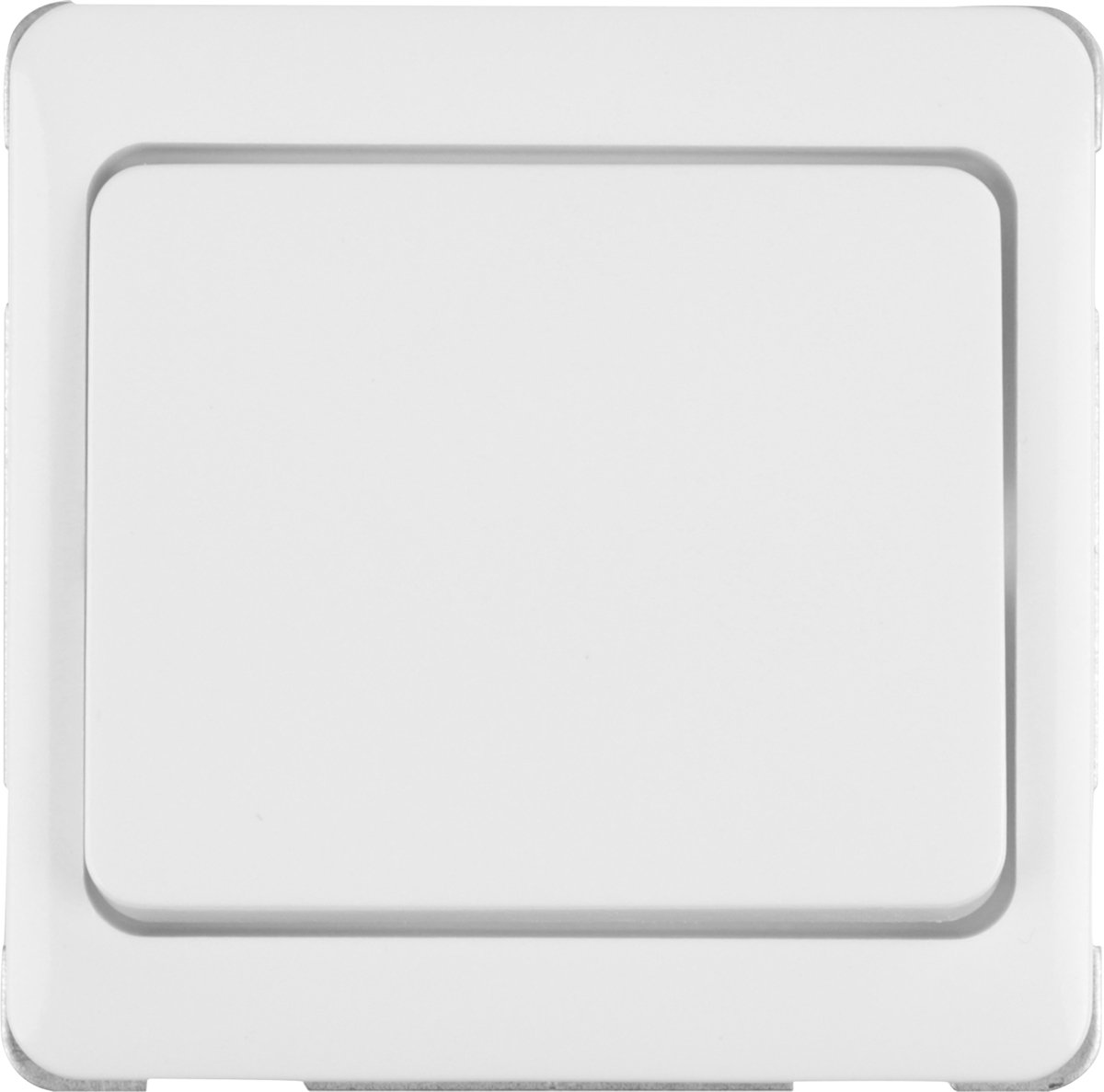 Peha Standard schakelaar - inbouw - impuls - maakcontact - polarwit