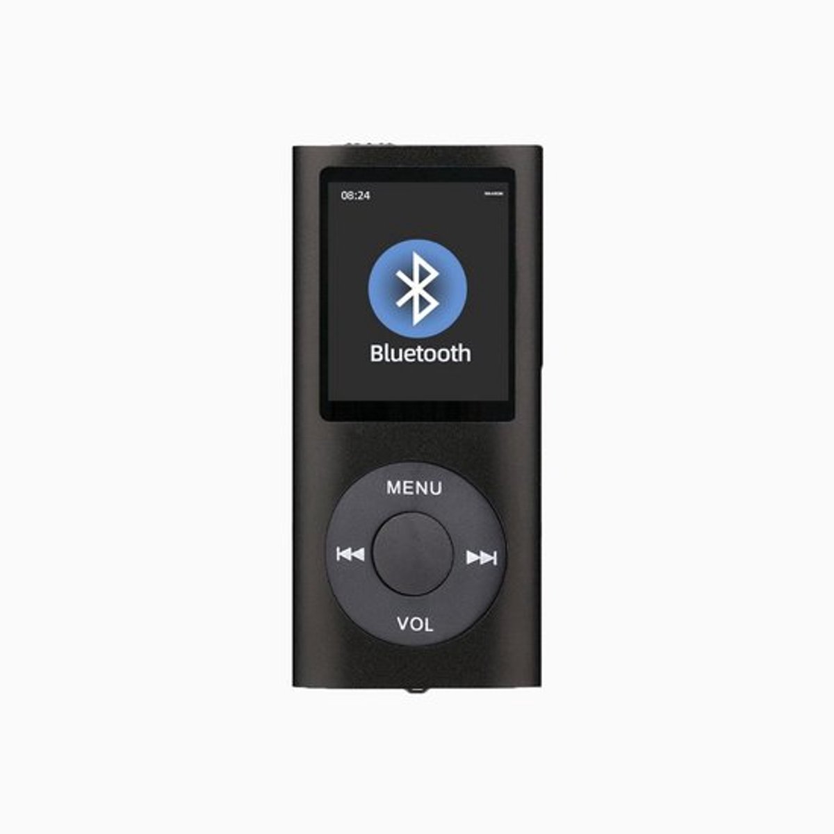 MP3 Speler met Bluetooth - Incl. 32GB SD Kaart - Digitaal 1,8-inch LCD-scherm - USB - FM-radio - Spraakrecorder - E-book - Dicatafoon - Ideaal voor Sport, Kinderen en Volwassenen - Zwart