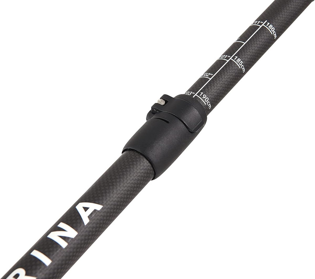 Lichtgewicht Carbon Peddel voor SUP, Verstelbare Lengte 180-220 cm, Ultralight Design