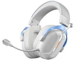 MCHOSE S9 Pro - Wit Blauw 7.1 Surround Draadloze Gaming Headset (MC-S9-6)
