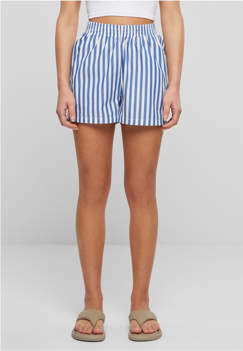 Urban Classics Striped Korte broek 4XL Wit
