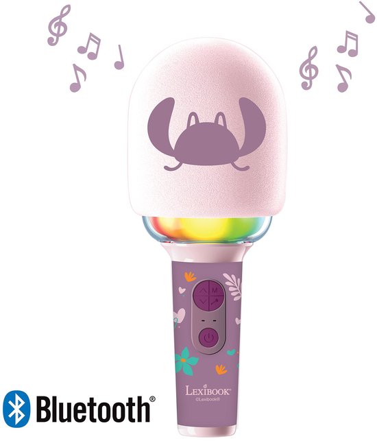 Angel Karaoke Microfoon - Microfoon met geluid- en lichteffecten