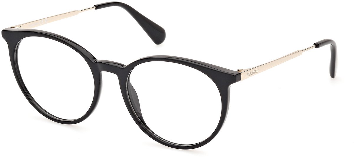 Max &co MO5145 Shiny black 51/17/140 WOMAN Brilmonturen