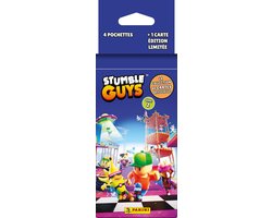 Panini Limited Edition Stumble Guys Tc 2 Launch Megapack Binder + Met 24 Kaarten + 9 Exclusieve Ruilkaarten Spaans 4 Zakjes Veelkleurig Kinderen