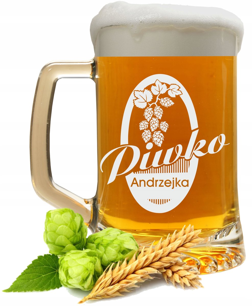 Gepersonaliseerde Bierpul 660ml met Lasergravure - Unieke Cadeau