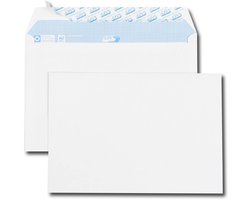 GPV enveloppen, C5, 162 x 229 mm, wit, zonder venster