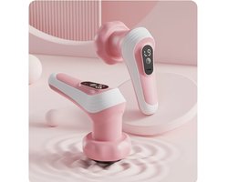Massagebal - Massage Apparaat met 5 Verwisselbare Koppen - Huidverstevigend - Elektrisch Shiatsu Massage Apparaat voor Nek - Schouder - Rug - Voeten - Hele Lichaam - Perfect Moederdag Cadeau