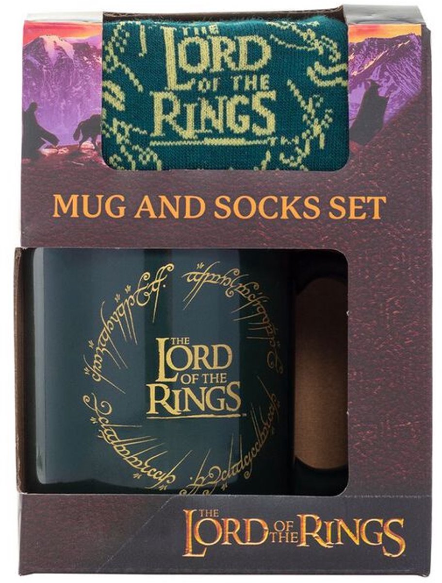The Lord Of The Rings The Lord of the Rings Mok & Sokken Unisex Kop - meerkleurig - Standard