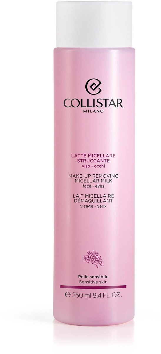 Face Cleansing Melk Removing Micellar Milk van Collistar in 250 ml – productfoto
