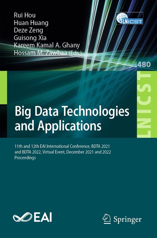 Springer Nature Proceedings Computer Science - Big Data Tech ... - cover