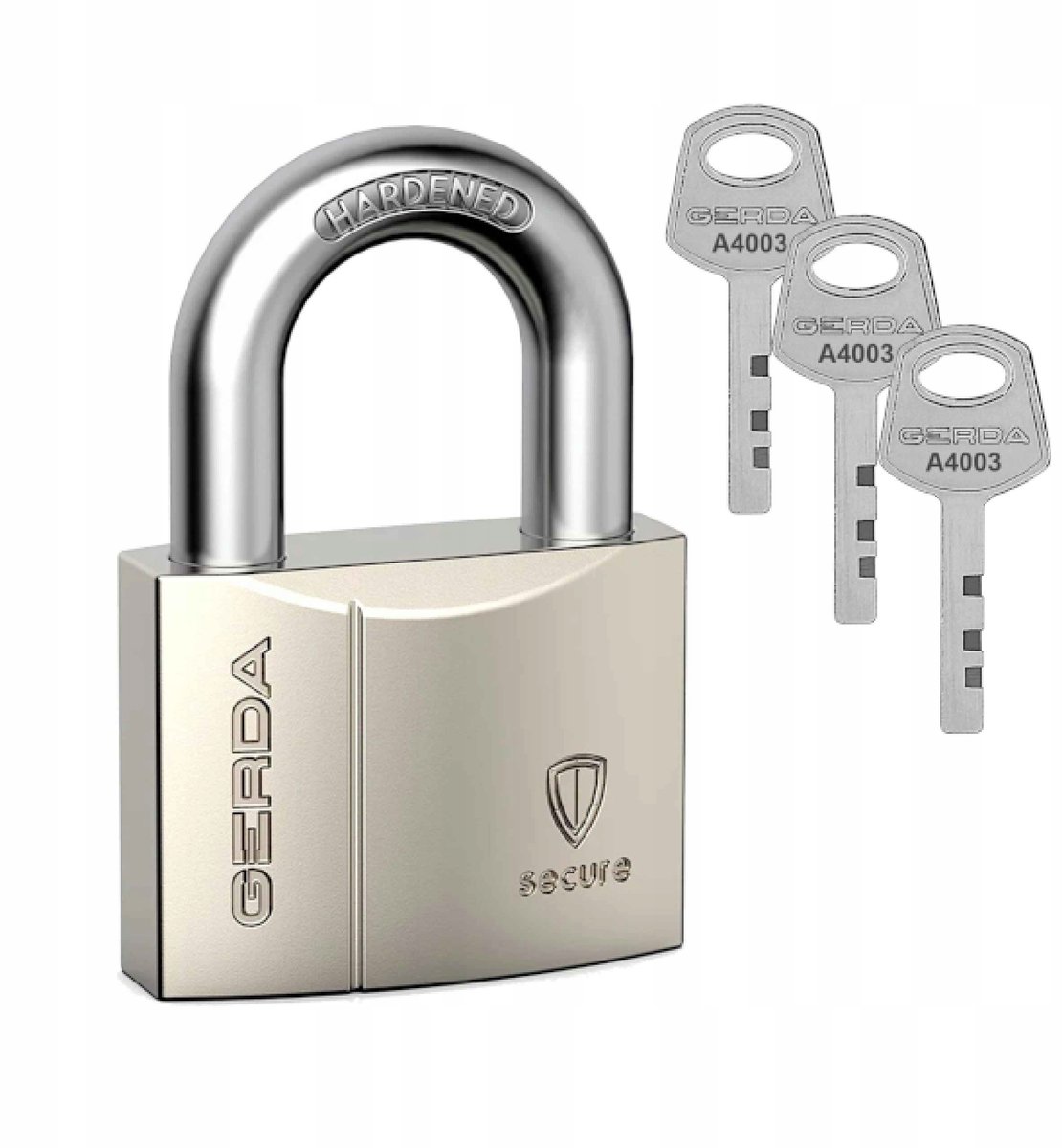 Gerda KSWS S40 Hangslot - Eén Sleutel Systeem A4003