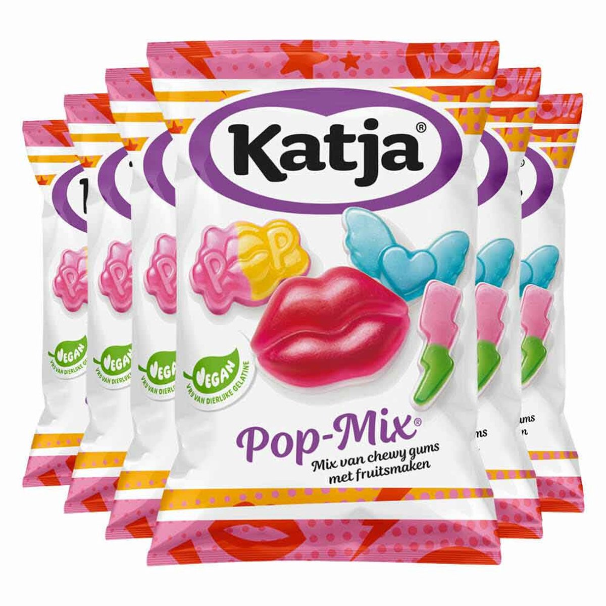 Katja Pop Mix - 6 x 250 gr - Voordeelverpakking