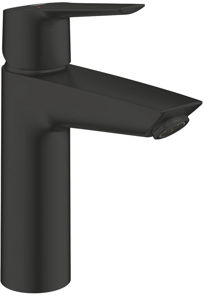 Grohe QuickFix Start - Wastafelkraan met afvoergarnituur Push-Open, mat zwart 242042432