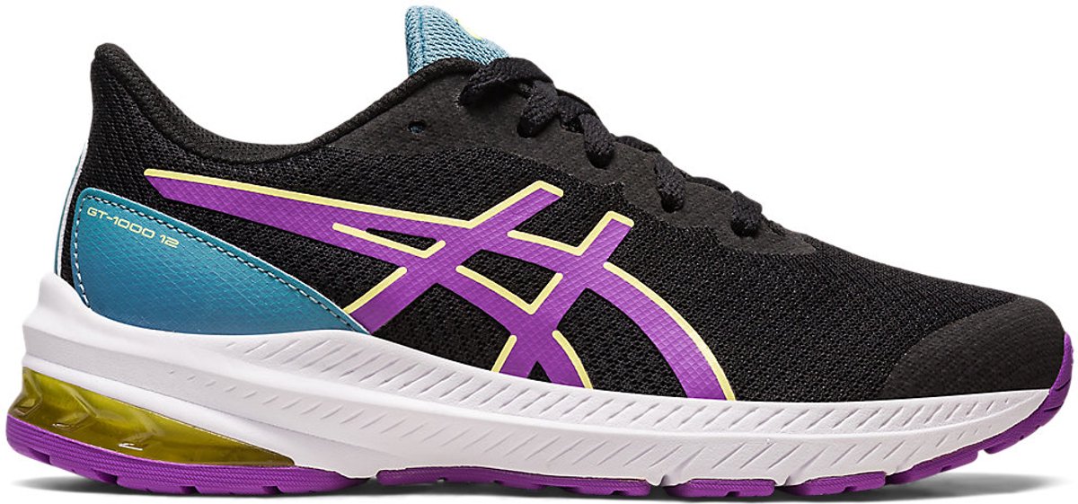 Asics Hardloopschoen GT-1000 12 GS Zwart