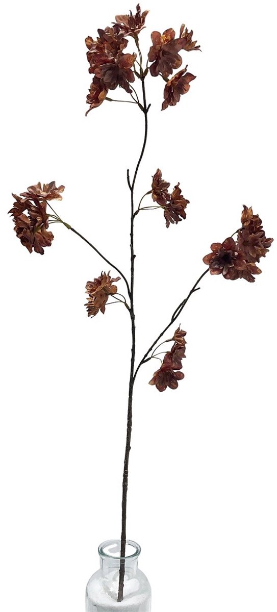 Kunsttak kersenbloesem 86cm bruin