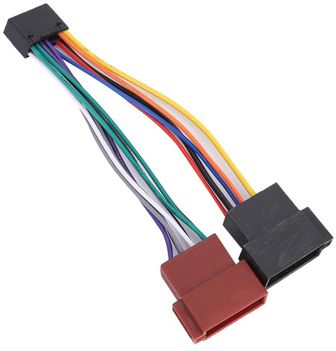 16 pole auxiliary adapter ISO adapter bus kabel harness adapter geschikt voor Kenwood NC
