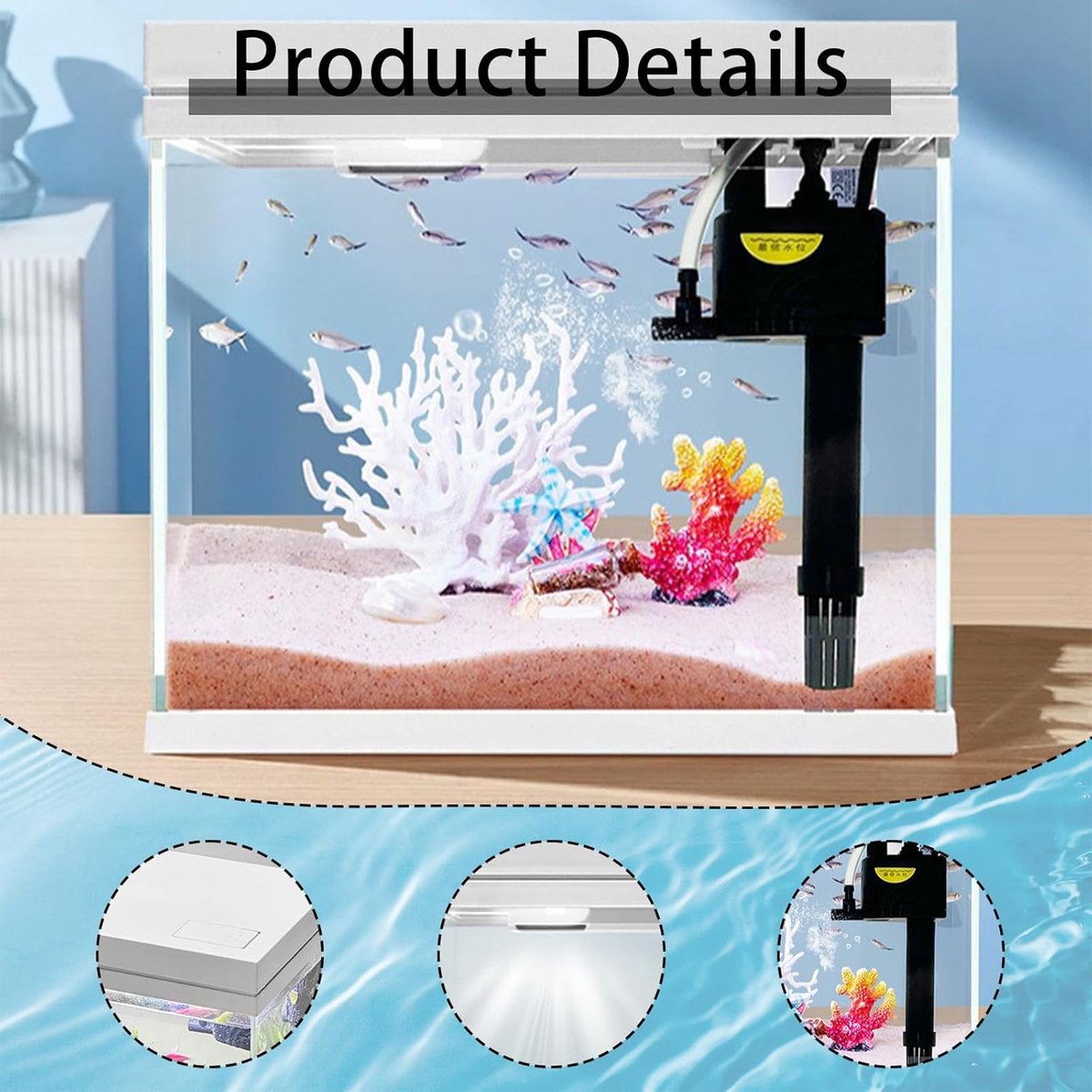 Complete Aquarium Set - Tri-Colour LED Tube thumbnail 2