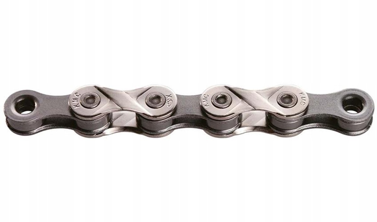 KMC X8 Fietsketting 8-Speed ​​116 Schakels 1/2" x 3/32" Zilver/Grijs