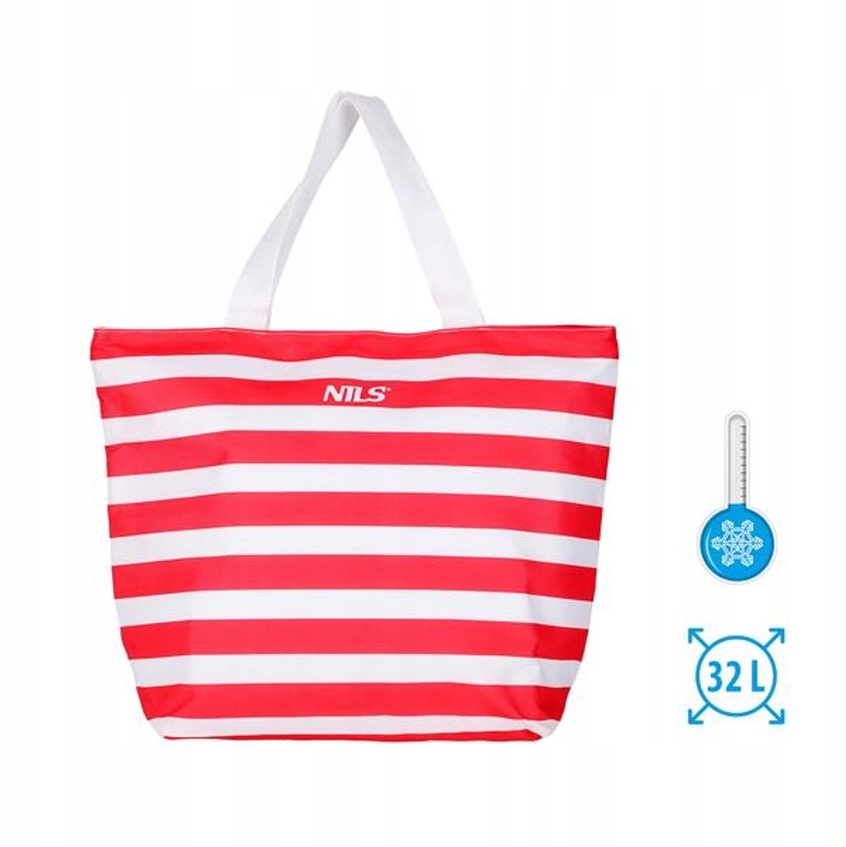 Nils NC3100 Rode Thermos Tassen 32L - Ideaal voor Strand & Picknick