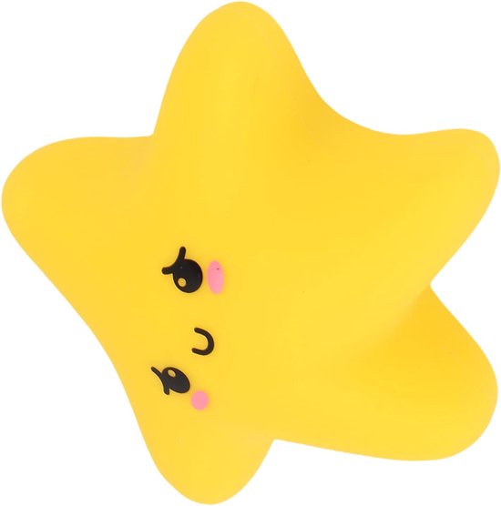 Siliconen Nachtlicht Kleine Magnetische Absorberende Zachte Decor Decoratielamp voor Slaapkamer Kinderkamer, Vloerlampen (Stervormig) van Merkloos — afbeelding 4