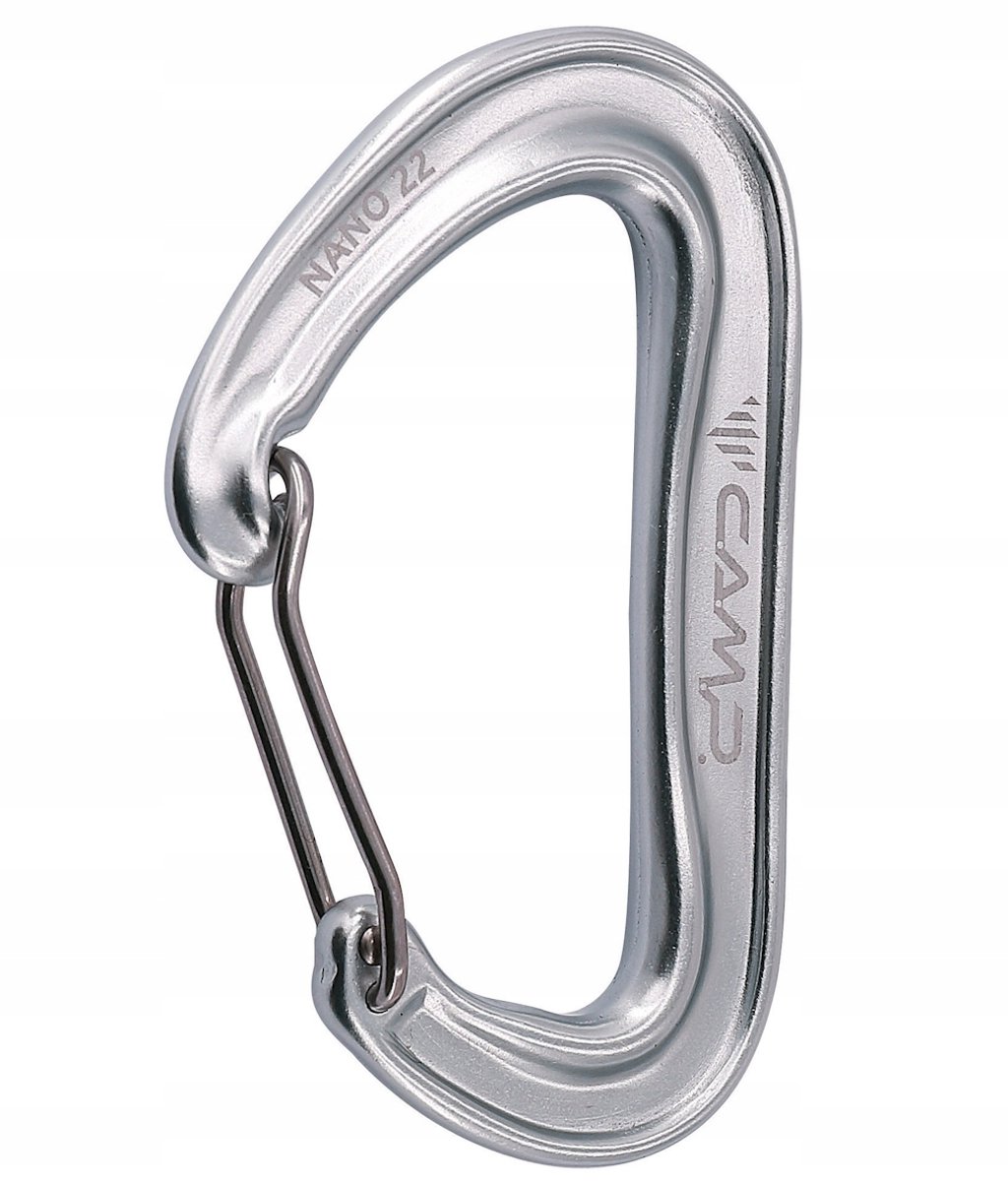 Camp Nano 22 titanium karabijnhaak - ultralicht en sterk (22 g)