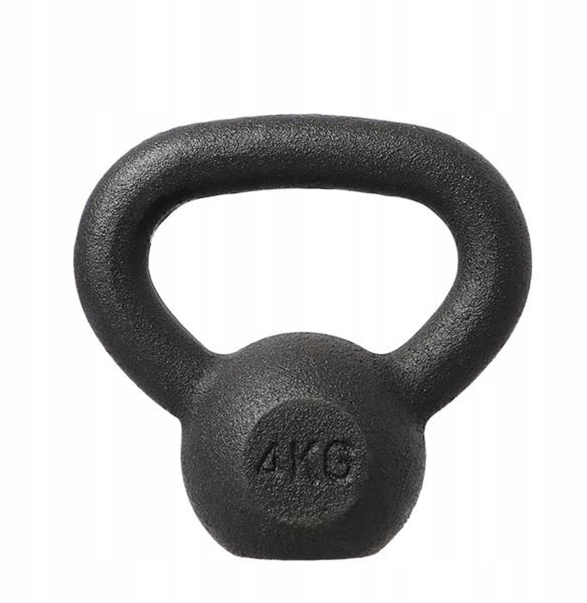 Kettlebell Gietijzer 4 kg - Krachttraining & Fitness