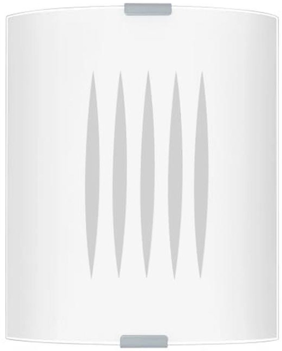 Klassieke Wand-/Plafondlamp met Lijnmotief - Voor Woonkamer of Hal